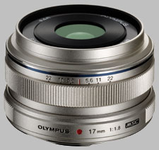 image of the Olympus 17mm f/1.8 M.Zuiko Digital lens