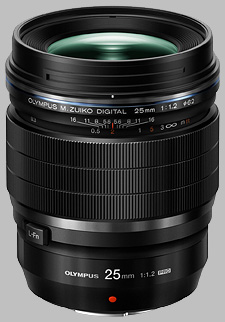 image of the Olympus 25mm f/1.2 Pro M.Zuiko Digital ED lens