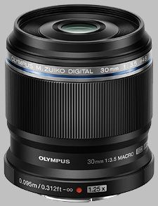 image of the Olympus 30mm f/3.5 Macro M.Zuiko Digital ED lens