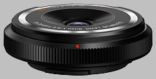 image of the Olympus 9mm f/8 BCL-0980 Fisheye Body Cap Lens lens