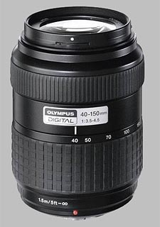 image of the Olympus 40-150mm f/3.5-4.5 Zuiko Digital lens