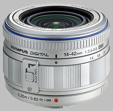 image of the Olympus 14-42mm f/3.5-5.6 ED M.Zuiko Digital lens