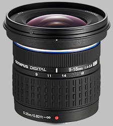 image of the Olympus 9-18mm f/4-5.6 ED Zuiko Digital lens