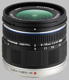 image of the Olympus 9-18mm f/4-5.6 ED M.Zuiko Digital lens