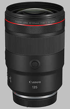 image of the Canon RF 135mm F1.8 L IS USM lens