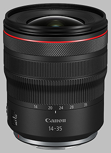 image of the Canon RF 14-35mm f/4L IS USM lens