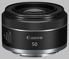 image of the Canon RF 50mm f/1.8 USM lens