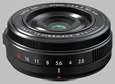 image of the Fujinon XF 27mm f/2.8 R WR lens