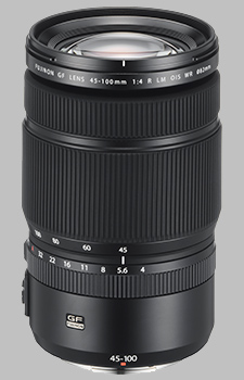 image of the Fujinon GF 45-100mm f/4 R LM OIS WR lens