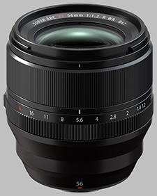 image of the Fujinon XF 56mm f/1.2 R WR lens