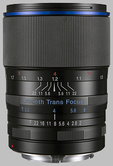 image of the Laowa 105mm f/2 STF lens