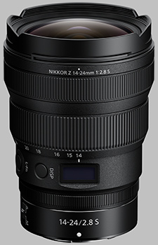 image of the Nikon Z 14-24mm f/2.8 S Nikkor lens