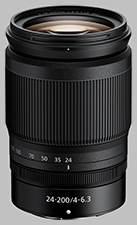 image of the Nikon Z 24-200mm f/4-6.3 VR Nikkor lens