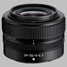 image of the Nikon Z 24-50mm f/4-6.3 Nikkor lens