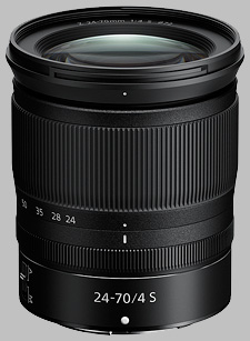 image of the Nikon Z 24-70mm f/4 S Nikkor lens