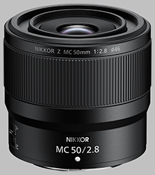 image of the Nikon Z MC 50mm f/2.8 Nikkor lens