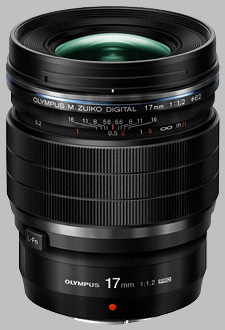 image of the Olympus 17mm f/1.2 Pro M.Zuiko Digital ED lens
