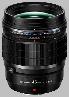 image of the Olympus 45mm f/1.2 Pro M.Zuiko Digital ED lens