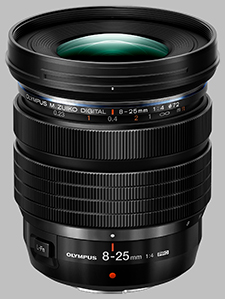image of the Olympus 8-25mm f/4 Pro M.Zuiko Digital ED lens
