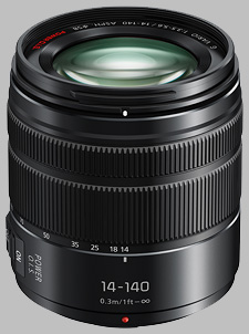 image of the Panasonic 14-140mm f/3.5-5.6 II ASPH POWER OIS LUMIX G VARIO lens
