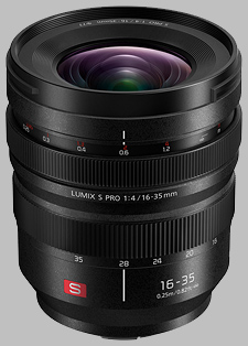 image of the Panasonic 16-35mm f/4 LUMIX S PRO lens