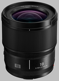 image of the Panasonic 18mm f/1.8 LUMIX S lens