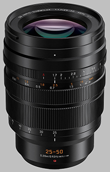 image of the Panasonic 25-50mm f/1.7 ASPH LEICA DG VARIO-SUMMILUX lens