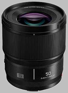 image of the Panasonic 50mm f/1.8 LUMIX S lens