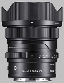 image of the Sigma 24mm f/2 DG DN Contemporary lens