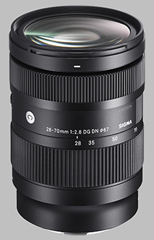 image of the Sigma 28-70mm f/2.8 DG DN Contemporary lens