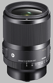 image of the Sigma 35mm f/1.4 DG DN Art lens