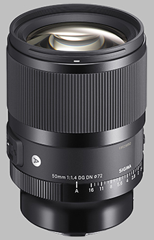image of the Sigma 50mm f/1.4 DG DN Art lens