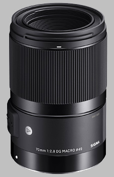 image of the Sigma 70mm f/2.8 DG Macro Art lens