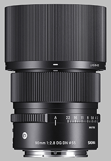 image of the Sigma 90mm f/2.8 DG DN Contemporary lens