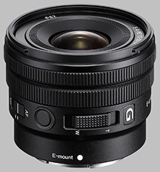 image of the Sony E 10-20mm f/4 PZ G SELP1020G lens