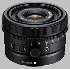 image of the Sony FE 24mm f/2.8 G SEL24F28G lens