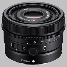image of the Sony FE 50mm f/2.5 G SEL50F25G lens