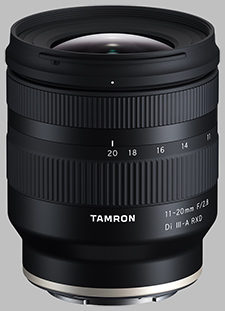 image of the Tamron 11-20mm f/2.8 Di III-A RXD (Model B060) lens