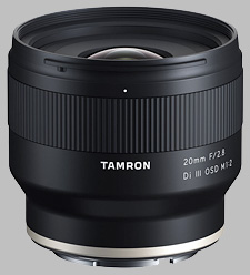 image of the Tamron 20mm f/2.8 Di III OSD M1:2 lens
