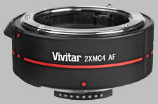 image of the Vivitar 2X Series 1 MC4 AF lens