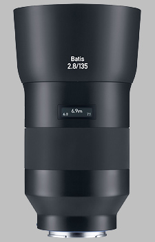 image of the Zeiss 135mm f/2.8 Batis 2.8/135 lens