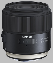 image of the Tamron 35mm f/1.8 Di VC USD SP lens