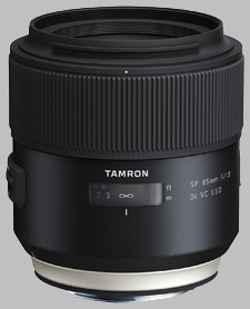 image of the Tamron 85mm f/1.8 Di VC USD SP lens