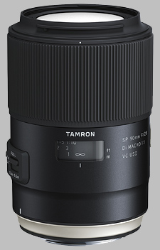 image of the Tamron 90mm f/2.8 Di MACRO 1:1 VC USD SP lens