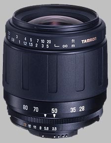 image of the Tamron 28-80mm f/3.5-5.6 Aspherical AF lens