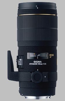 image of the Sigma 180mm f/3.5 EX DG IF HSM APO Macro lens