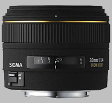 image of Sigma 30mm f/1.4 EX DC HSM