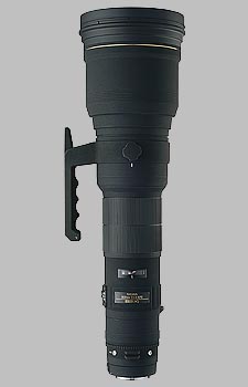 image of the Sigma 800mm f/5.6 EX DG HSM APO lens