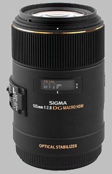 image of Sigma 105mm f/2.8 EX DG OS HSM Macro