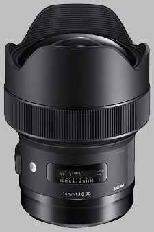 image of the Sigma 14mm f/1.8 DG HSM Art lens